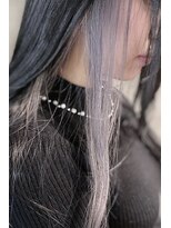 クレドガーデン 西新井店(CRED GARDEN)&nbsp;インナーカラー/艶髪ロング/シルバー/ダークグレージュ/西新井