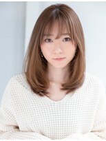 マッシュアンドマッシュアヴェダ ららぽーと福岡店(mash&mash AVEDA)&nbsp;20代30代40代50代◎田中みな実さん風大人可愛い内巻きミディ