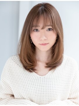 マッシュアンドマッシュアヴェダ ららぽーと福岡店(mash&mash AVEDA) 20代30代40代50代◎田中みな実さん風大人可愛い内巻きミディ