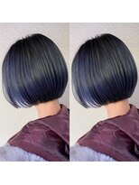 ネオリーブ クタ 町田店(Neolive kuta)&nbsp;【Neolive　Kuta】ネイビーボブ【町田/町田駅】