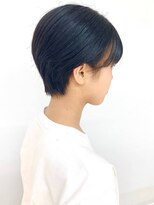 クオリス 上福岡店(QUALIS)&nbsp;40代50代60代/黒髪/ショートカット/ショートグラ/小顔/耳掛け/