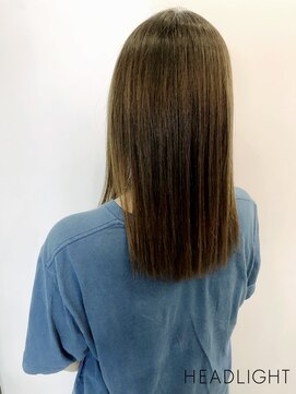 アーサス ヘアー サローネ 北千住店(Ursus hair salone by HEADLIGHT) ナチュラルストレートセミディ_SP20210507