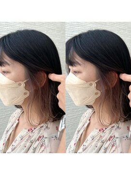 ベルスタ(BELSTA) 可愛いすぎ！ラベンダーベージュインナーカラー♪