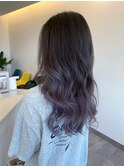 ラベンダーグレージュグラデーション