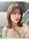 今っぽい顔周りカット♪