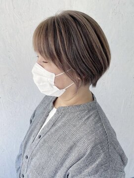 ザヘアメイクシェア(THE -HAIR MAKE SHARE-) 脱白髪染め☆白髪ぼかし伸びても目立たないお白髪デザインカラー