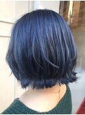 ダブルカラー、コバルトブルー