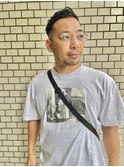 ワイルドアップバング　スキンフェード　アイロンパーマ