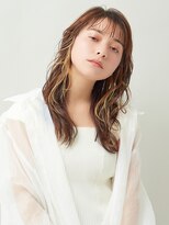 ラフィス ヘアー レイヴ 姫路店(La fith hair reve)&nbsp;【La fith】ラフウェーブ×インナーカラー