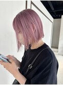 pink bob