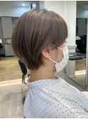 くびれショート/マッシュショート/耳かけショート