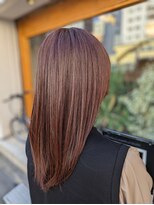 ニコトランク(nico trunk)&nbsp;【nico□trunk】ピンクパープルレイヤーセミロングスタイル