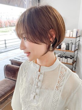 ハルキミナト ジャパン トウキョウ(HARUKI MINATO japan TOKYO) 20代30代40代50代耳かけショート前髪なしハンサムショートカット