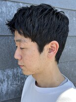 ヒュイル バイ ニアウ(Hwyl by Niau)&nbsp;メンズマッシュスパイキーショートニュアンスパーマツーブロック