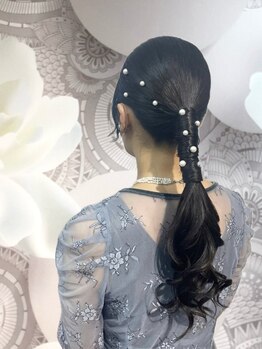 ビューティーサロンラエラ(Beauty salon laera)の写真/【ヘアセット¥2300～】ヘアセット特化型サロン♪結婚式などの特別な日に！【銀座/新橋/有楽町5分】