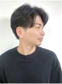 【morio原宿】大人　ビジネス　前髪長め　ツーブロックショート