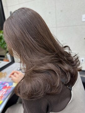 スターズ 柏(STARS) チェリーブラウン　ブリーチ&ダブルカラー レイヤーカット