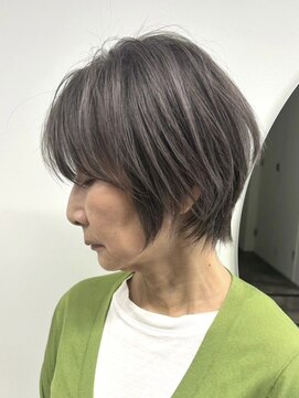 GBG 自由が丘 自由が丘白髪ぼかしブラウンベージュカラーグレイカラーブリーチ