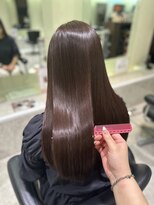 リー 尼崎(Lee)&nbsp;髪質改善艶カラー 艶髪オージュアトリートメント レイヤーカット