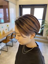 グッデイ ヘアー(GOOD DAY HAIR)&nbsp;秋色透明感カラーこなれミディくすみベージュオリーブカラー