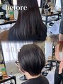 サンド クリア 横浜本店(sand clear) 横浜駅/ショート/縮毛矯正//髪質改善トリートメント