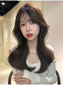 エアリーロング/美髪/グレージュ/オリーブベージュ