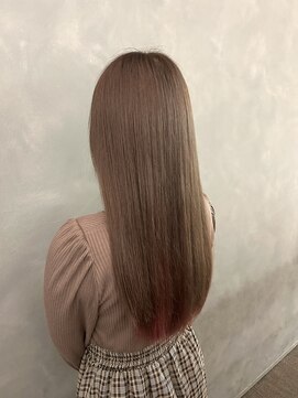 ファースト 長町店(first) こっくりとした柔らかいグレージュカラー