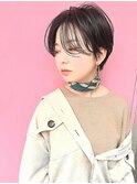 【lamp池袋オザキ】ハンサムショート/サファイアブルー