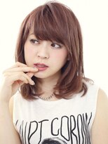 プラスワン 自由が丘(+ONE)&nbsp;【＋ONE 自由が丘】ポイントは大人可愛さ☆小顔ミディ