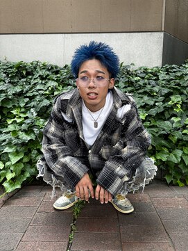 ルースト 京都河原町店(ROOST) 短髪パンクスパイキーショート