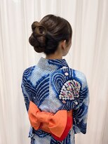 アンドットエス 銀座(and.S)&nbsp;浴衣ヘア/アップスタイル/浴衣/ヘアセット
