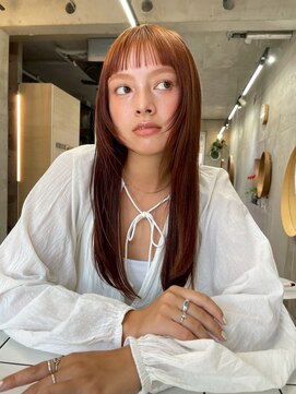 ソルトウォーター(SALT WATER) ベージュ/ハイトーン/ブリーチ/くびれヘア/恵比寿/代官山