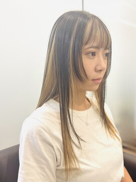 ロング×アンブレラカラー