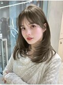 ▲前髪顔まわりボブレイヤーボブ顔まわり縮毛矯正haruhi