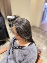 スピンヘアー 桂店(Spin hair)&nbsp;外国人風大人ハイライト