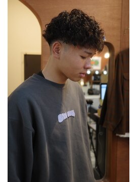 エディ(Edy) メンズパーマツイストスパイラルパーマツイスパマッシュ刈り上げ