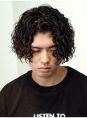 スペインカール/グランジ/メンズパーマ/アクティブショート/針金