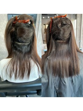 ジュネス 相模大野(JEUNESSE) 髪質改善縮毛矯正/3種類塗り分けアプローチ