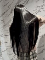 ジーニーホリエ(Geniee horie) 鏡面仕上げ!高濃度水素ケア×縮毛矯正