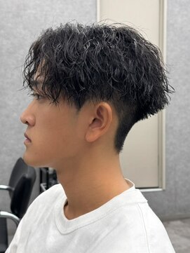 エルマーク 京都駅前(L-MARK) メンズパーマ/ツイストスパイラル/サーフカール/men's/眉毛