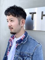 スリー バイ ベルベット 博多(THREE... by velvet) ラフランダムウェーブ