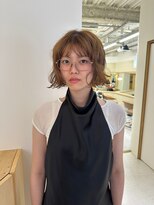 ニール 名古屋 伏見 丸の内(NEELU)&nbsp;【RIE】ブリーチなしダブルカラーで作るボブベージュ