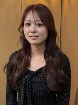 ヘアースペースブルーム プリュス 石橋店(HAIR SPACE BLOOM plus)&nbsp;石橋阪大前/ピンクブラウン/ブリーチなしダブルカラー/髪質改善