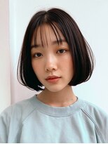 ロディーナコク 大口 新子安(rodina.coc) ダークパープル/ナチュラルショート/ミルクブラウン/夏/大口子安
