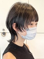 テクネ 天神大名(techne)&nbsp;天神大名ウルフカットウルフレイヤーくびれヘア顔周りレイヤー