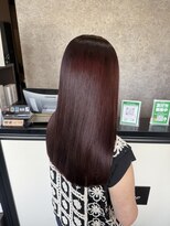 ル レーヴ 和田店(Le reve)&nbsp;根元のクセを整えて毛先まで艶やかに♪リタッチ縮毛【鈴木】
