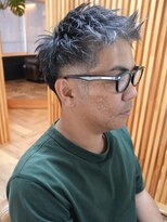 テラス(Terrace) 【30代40代メンズ】白髪を生かす大人ローフェード×アップバング
