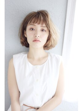 クイントネオリーブ 自由が丘正面口店(quint:neolive) 【自由が丘 quint: neolive】フリンジバング×ボブスタイル