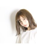 外国人風グレージュカラー
