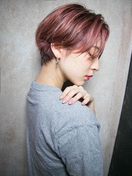 リリアン 青山(relian) 冬におすすめ!ボルドー×ハンサムショート☆